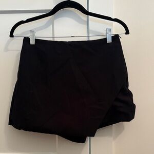Zara Elegant Black Women's Skorts